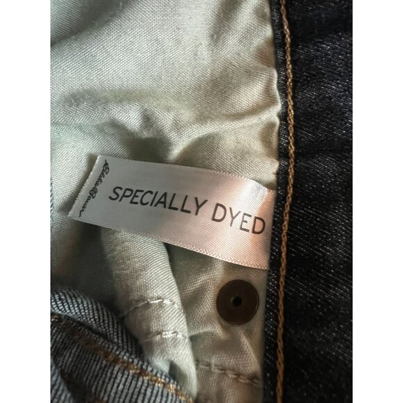 Eddie Bauer Mens 38x30 Blue Denim Jeans Specially Dyed Regular Fit Straight Leg - Picture 4 of 7